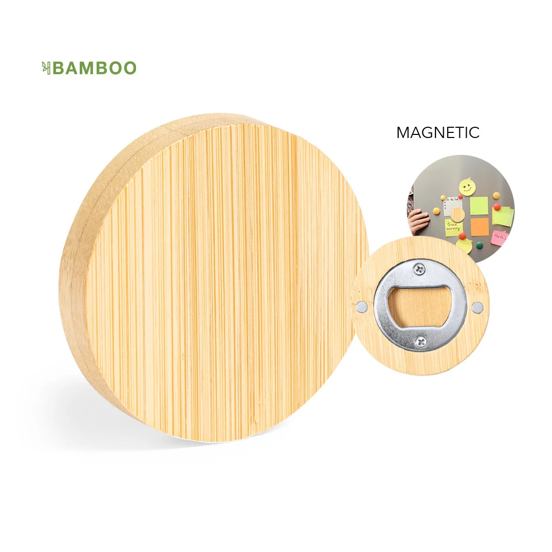«ABRIDOR IMANTADO DE MADERA PERSONALIZADO «»Detalle eventos + cantidades»20-50 - Imagen 3