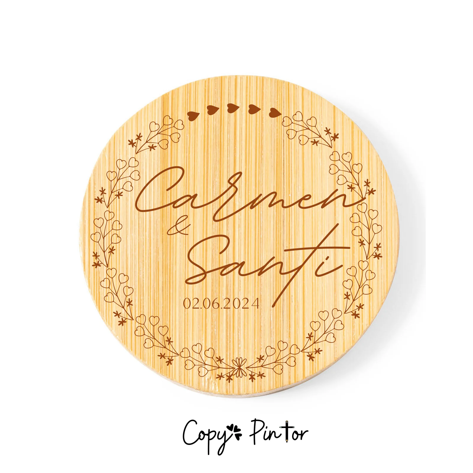 «ABRIDOR IMANTADO DE MADERA PERSONALIZADO «»Detalle eventos + cantidades»20-50 - Imagen 9